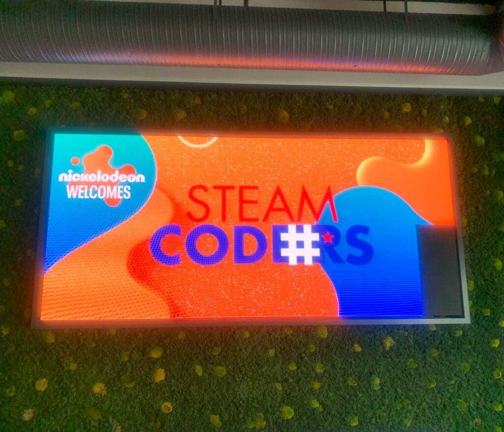 Nickelodeon hosts Steam:Coders 2023